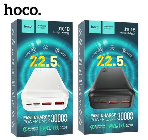 POWER BANK HOCO J101B (30000 mAh) PD20W-QC3.0 - Image 2