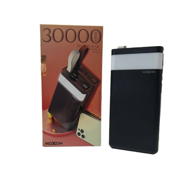 Повербанк Power Bank MOXOM MX-PB31 30000 mAh PD18W+QC3.0 - Image 3