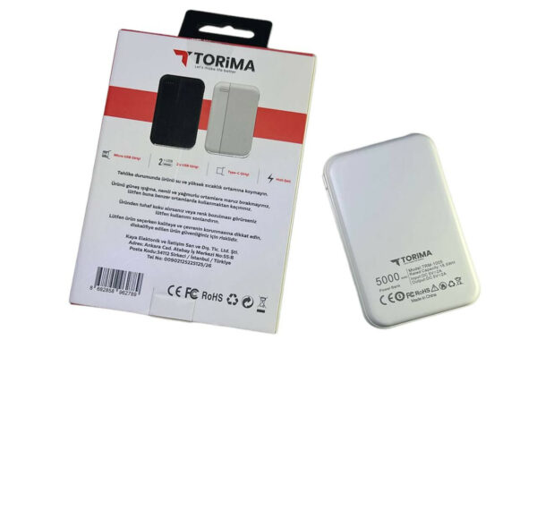 Power Bank TORIMA TRM-1005 5000 mAh - Image 2