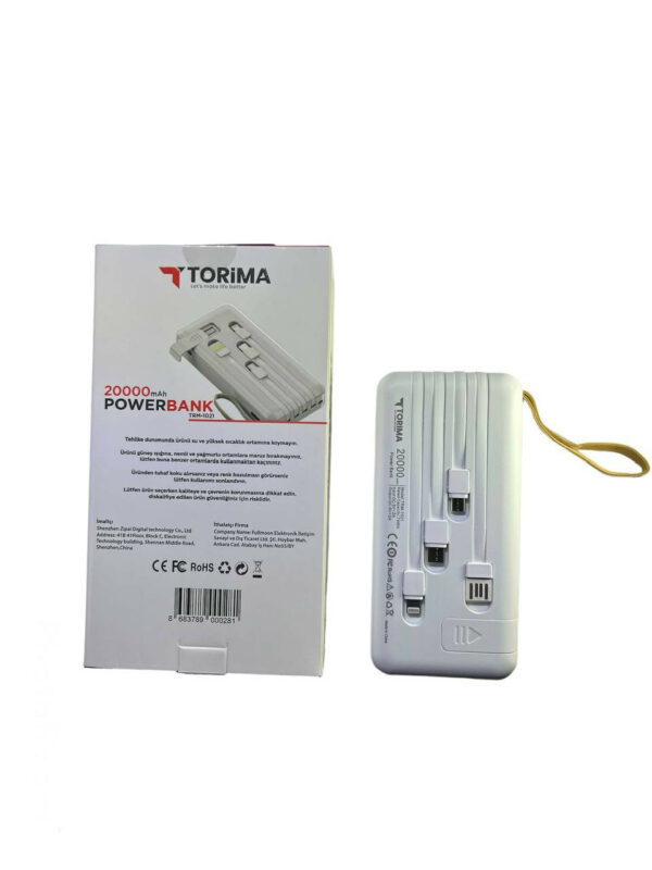 Power Bank TORIMA TRM-1021 20000 mAh - Image 3