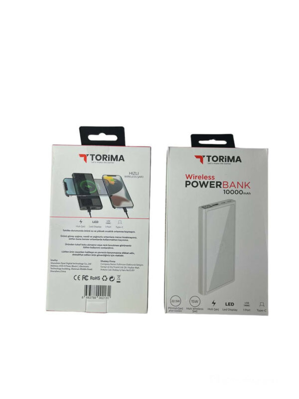 Power Bank TORIMA TRM-W1010 10000 mAh - Image 2