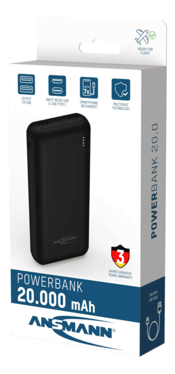 Power Bank ANSMANN 20000 mAh