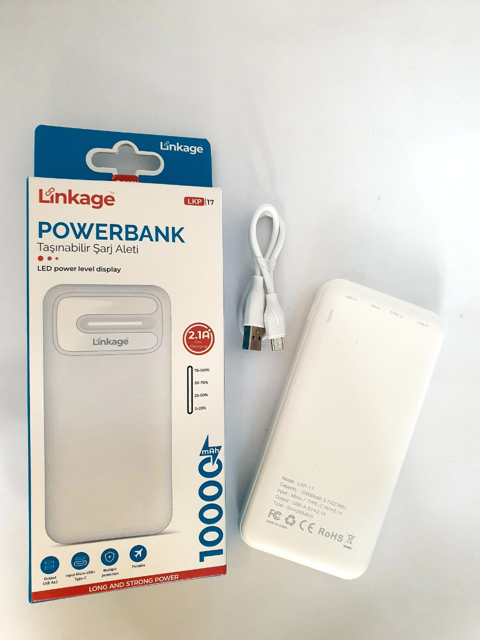 Power Bank LINKAGE LKP-17 10000 mAh