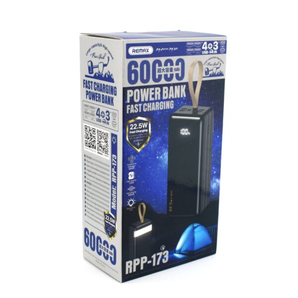 Power Bank REMAX RPP-173 60000mAh 22.5W - Image 2