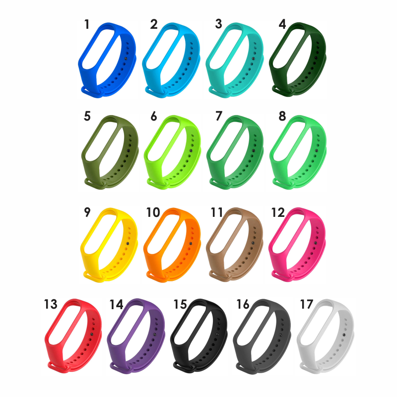 Ремешки для Xiaomi Mi Band2 Силиконовые - Image 2