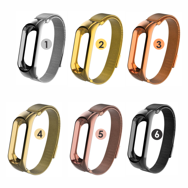 Ремешки для Xiaomi Mi Band3/Mi Band4 Metal (Миланская петля) - Image 2