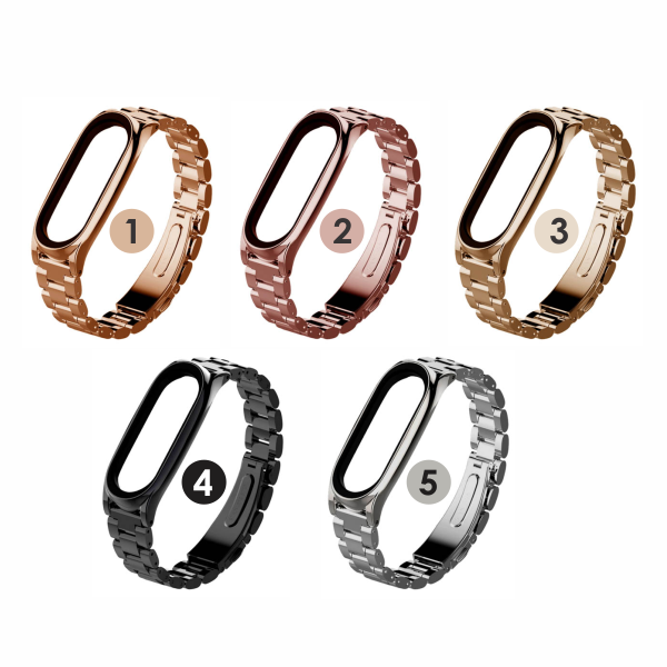Ремешки для Xiaomi Mi Band5/Mi Band4 Metal (Крупное звено) - Image 2