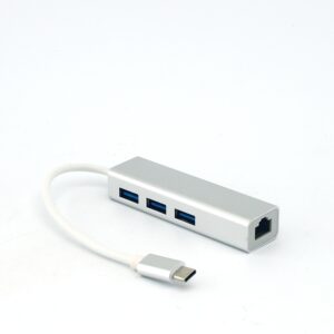 Type-C HUB 3Port+RJ45 1000mb