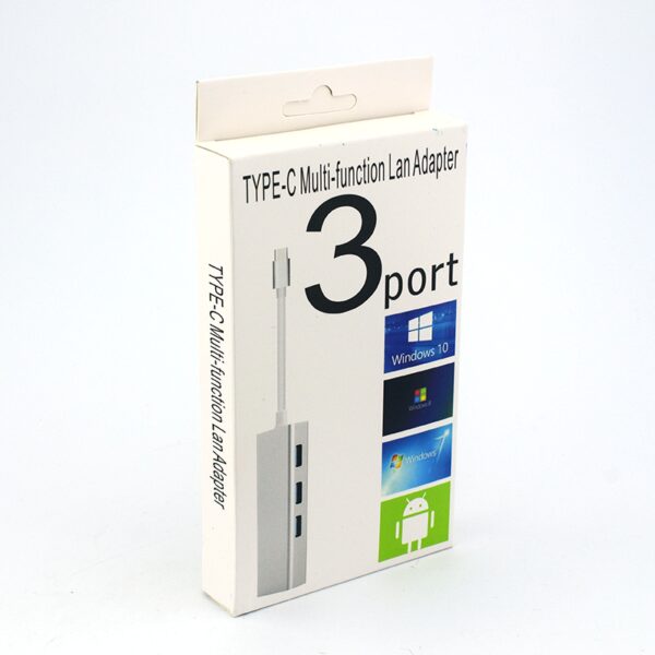 Type-C HUB 3Port+RJ45 1000mb - Image 3