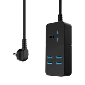 Сетевой удлинитель IQ POWER TB-T06(2m)-4USB+1розетка 2500W 3.1A