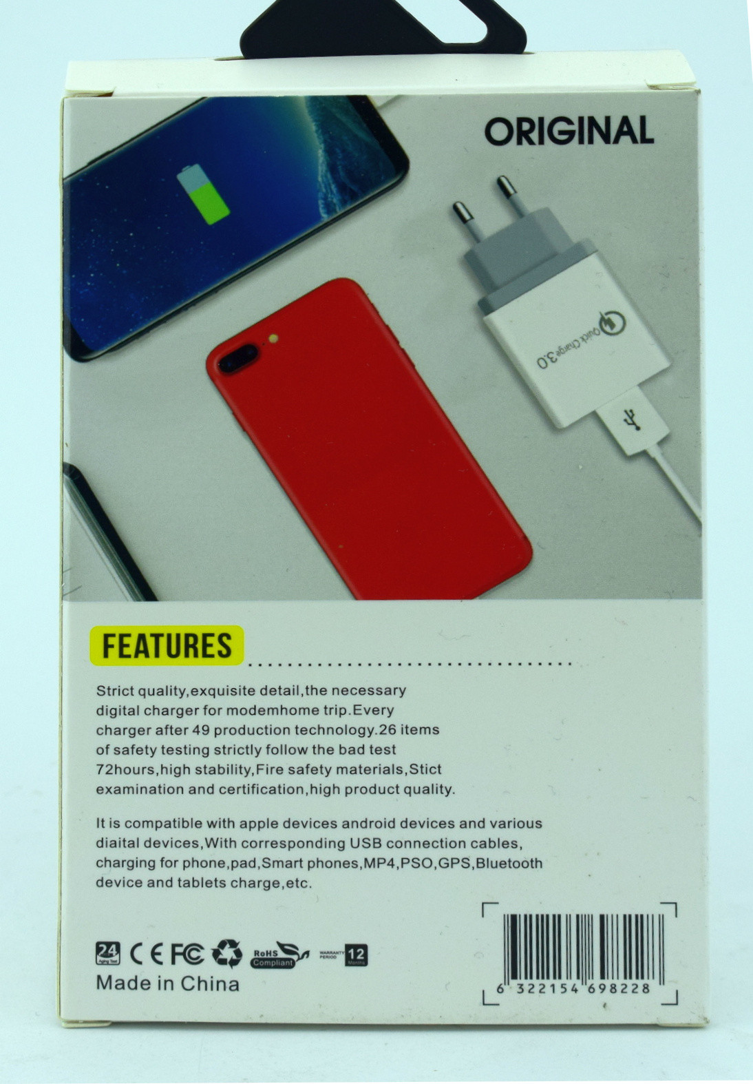 СЗУ CHARGER 2USB 2.4A+Type-C AR-QC-PD - Image 2