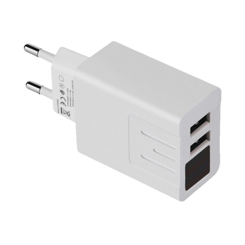 СЗУ CHARGER 2USB 3.1A/5V+LCD APD-2S - Image 2