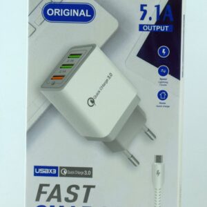 СЗУ CHARGER 3USB 5.1A