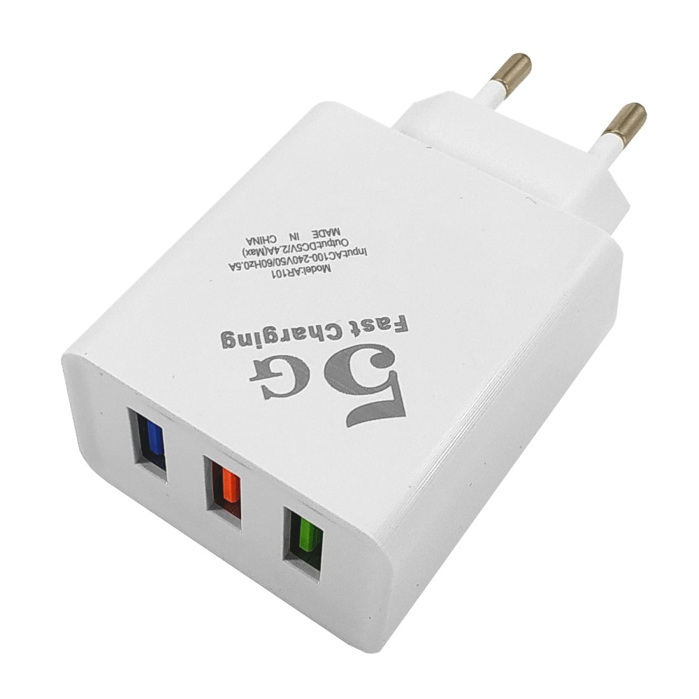 СЗУ CHARGER 5G 3 USB AR101 - Image 2