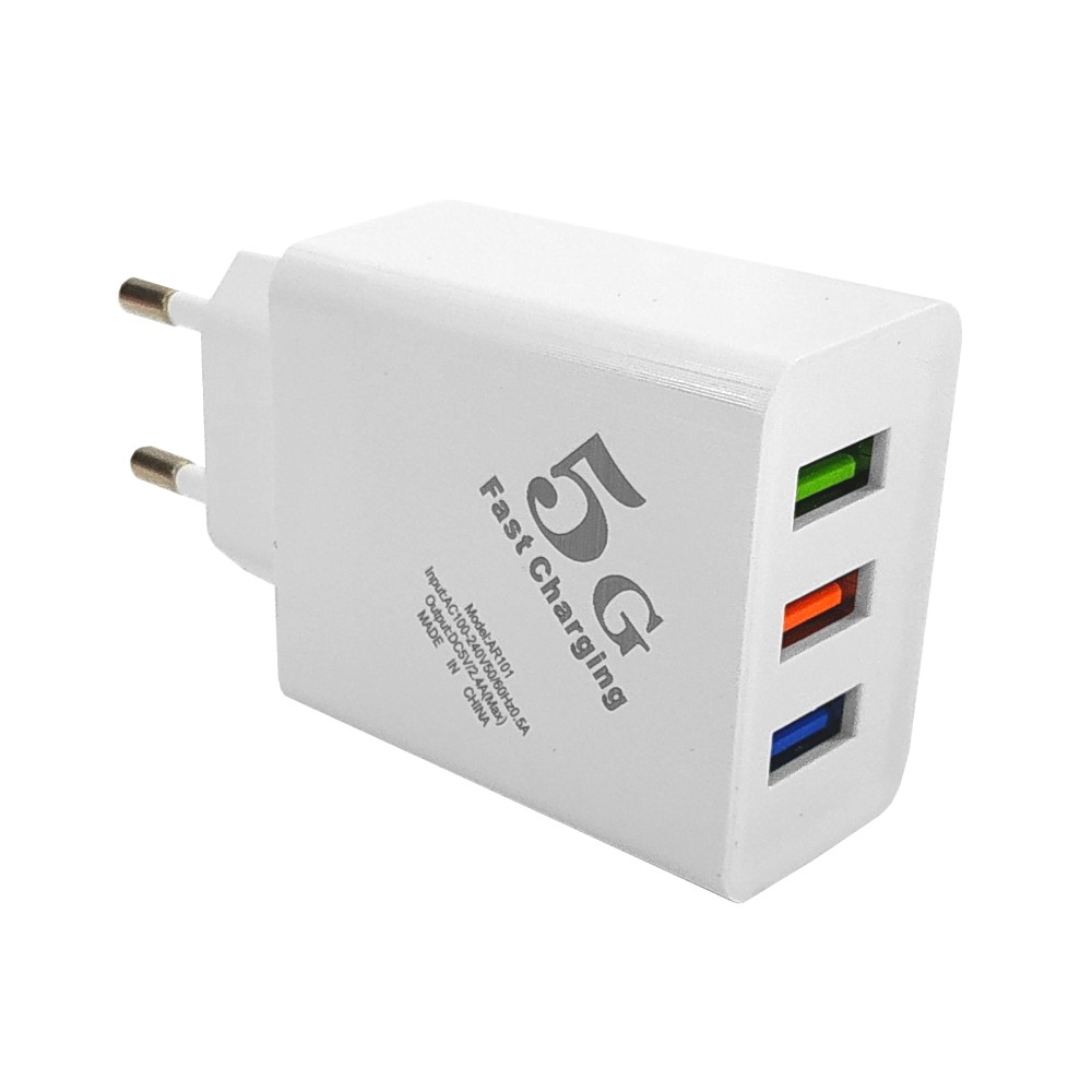 СЗУ CHARGER 5G 3 USB AR101 - Image 3
