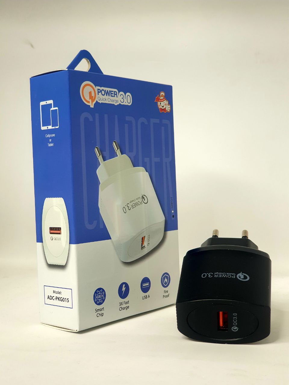 СЗУ CHARGER PKG015 QC3.0 1USB