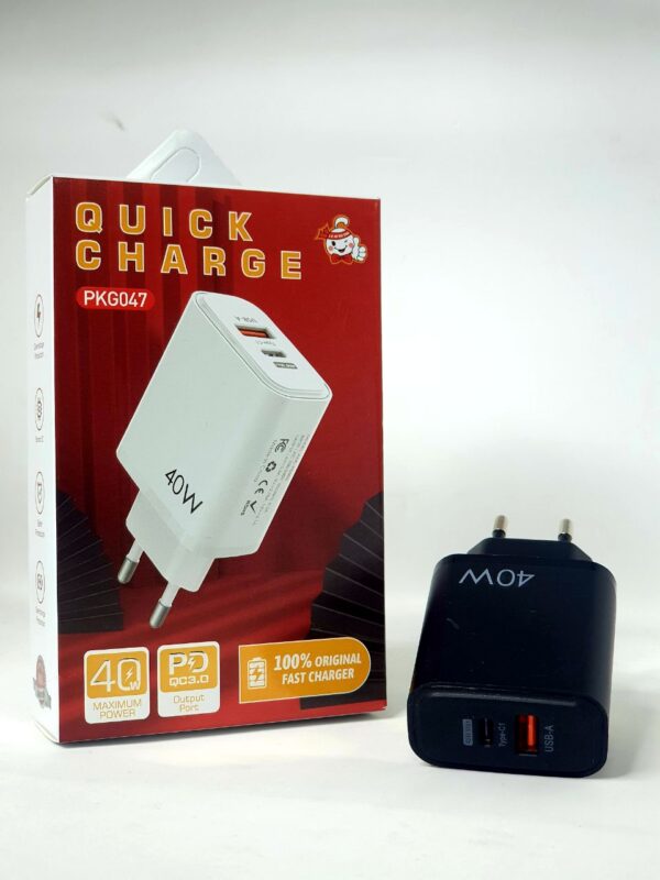 СЗУ CHARGER PKG047 40W PD QC3.0