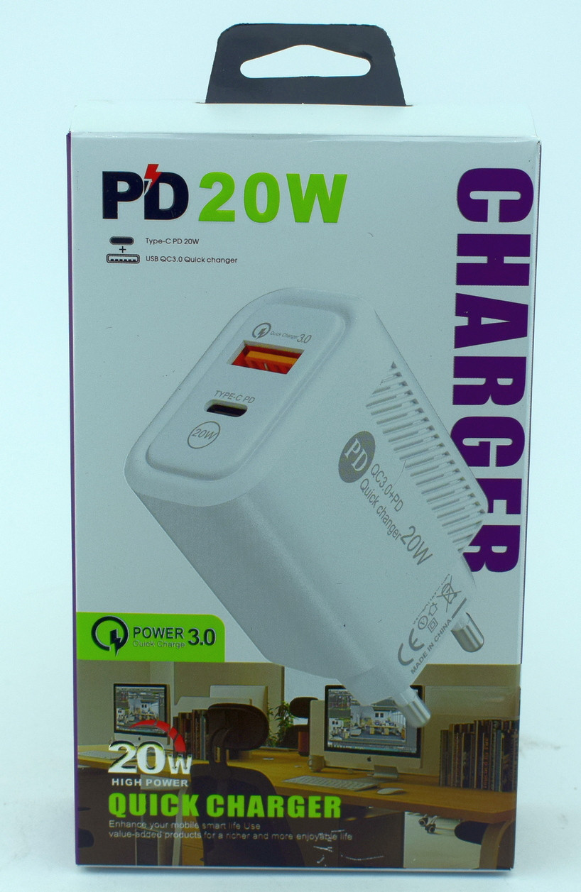 СЗУ CHARGER TZ46 PD QC3.0 20W - Image 2