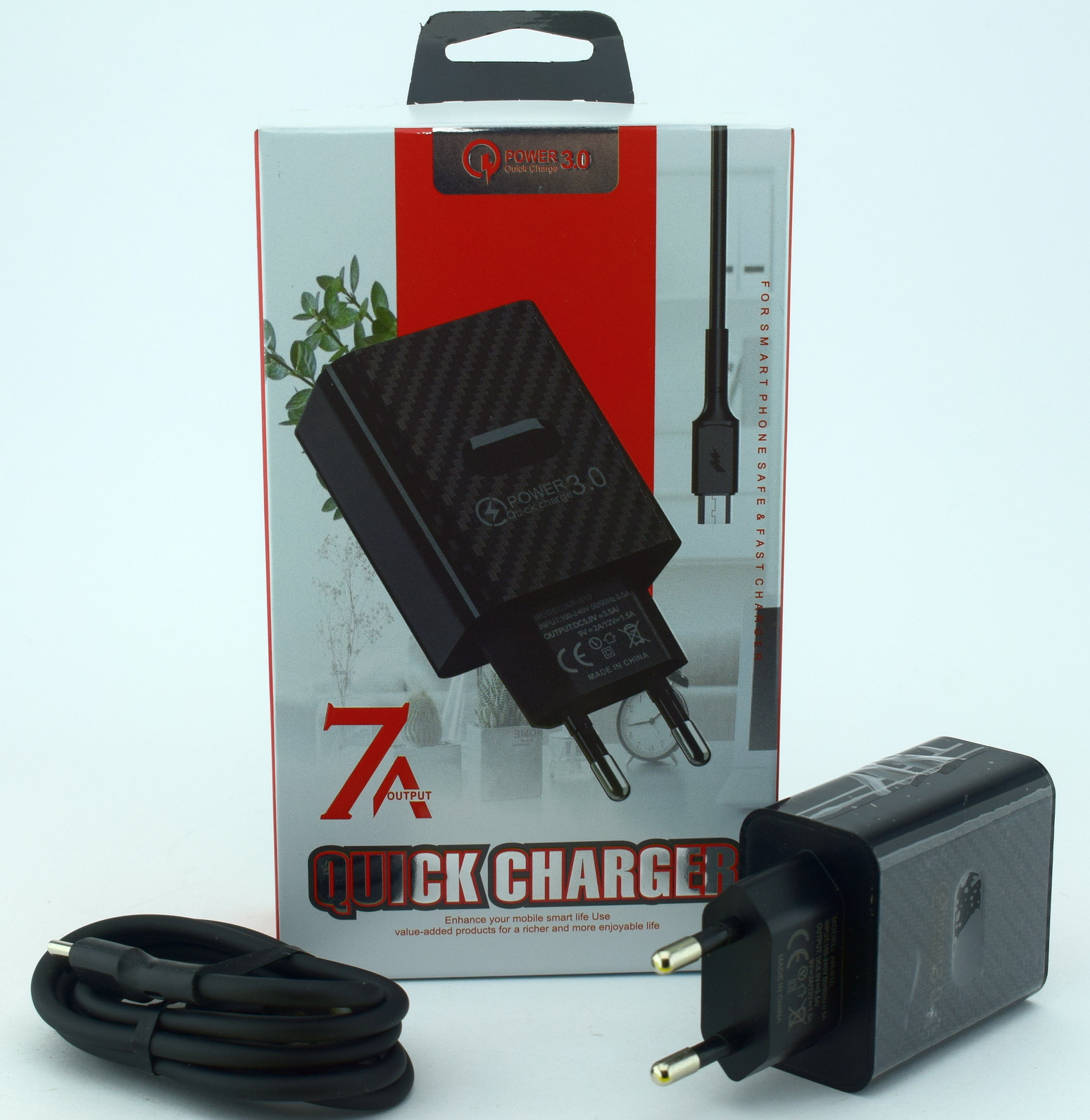 СЗУ CHARGER TZ62 7A 2/1 Type-C - Image 2
