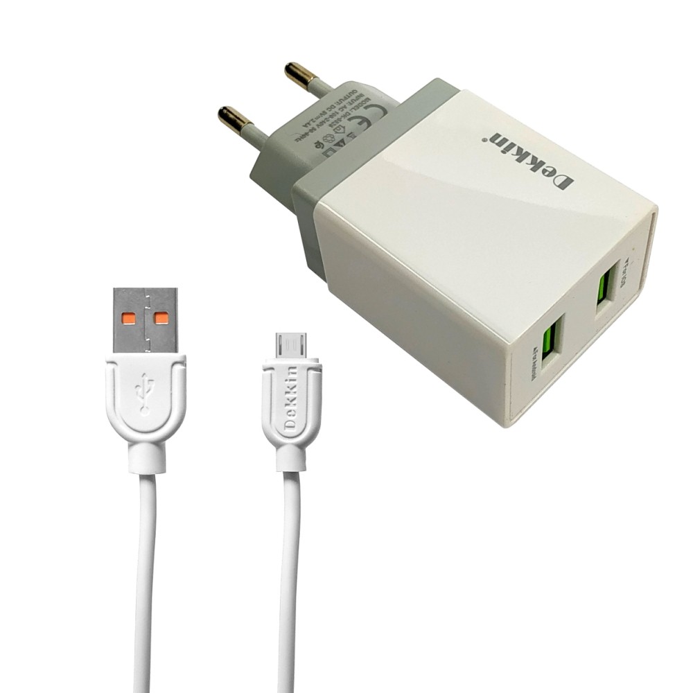 СЗУ DEKKIN DK-5526 2USB 2.4A Micro - Image 2