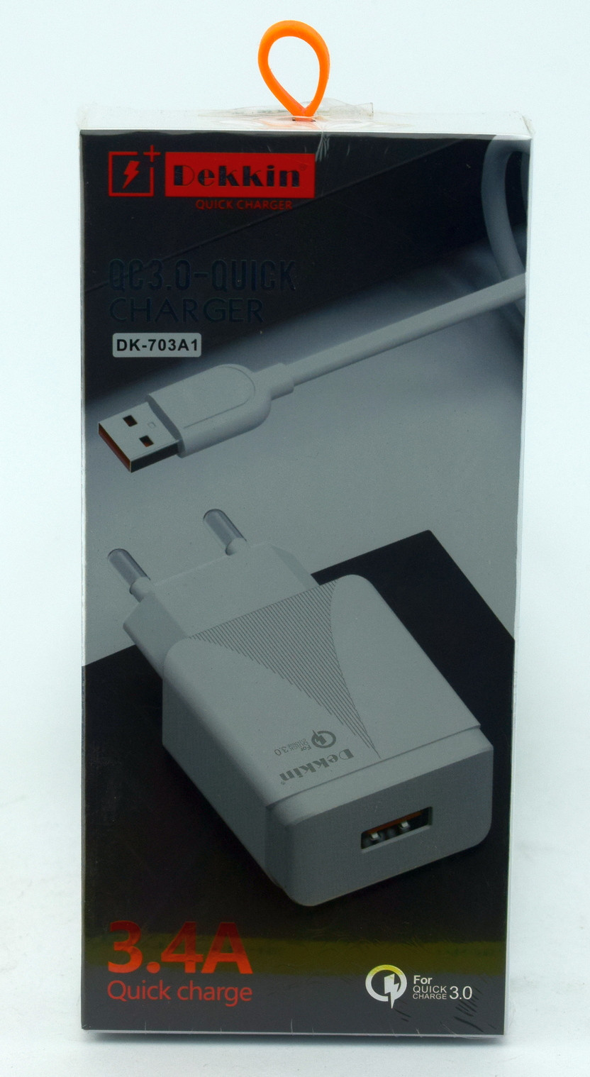 СЗУ DEKKIN DK-703A Type-C 3.4A QC3.0