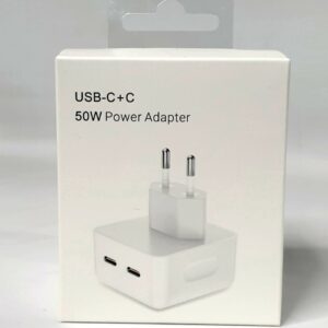 СЗУ для iPhone 50W Dual C+C ORIGINAL в коробке