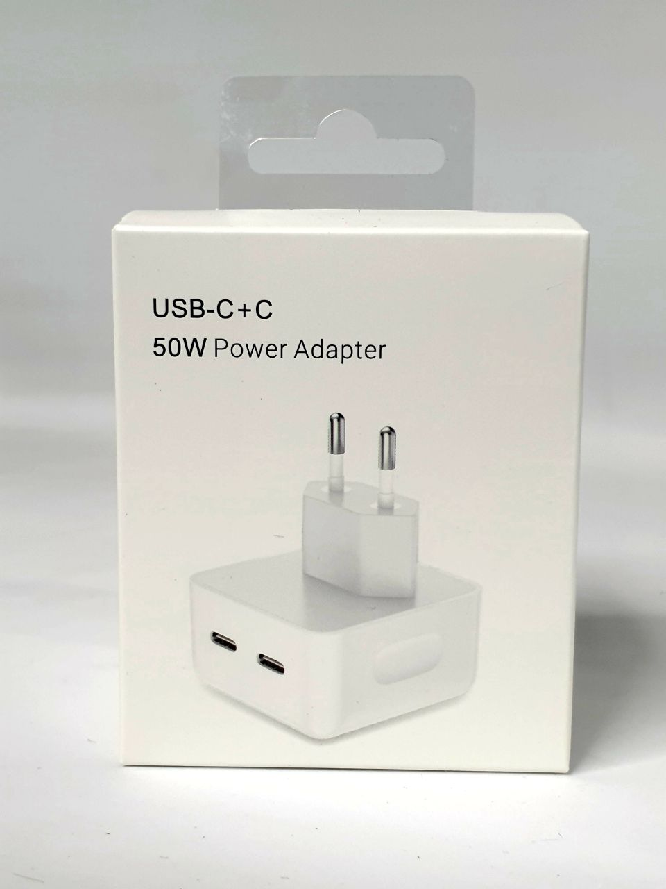 СЗУ для iPhone 50W Dual C+C ORIGINAL в коробке