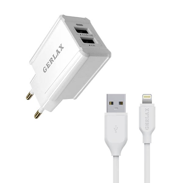 СЗУ GERLAX GA-01 iPhone 2USB 2.1A - Image 2