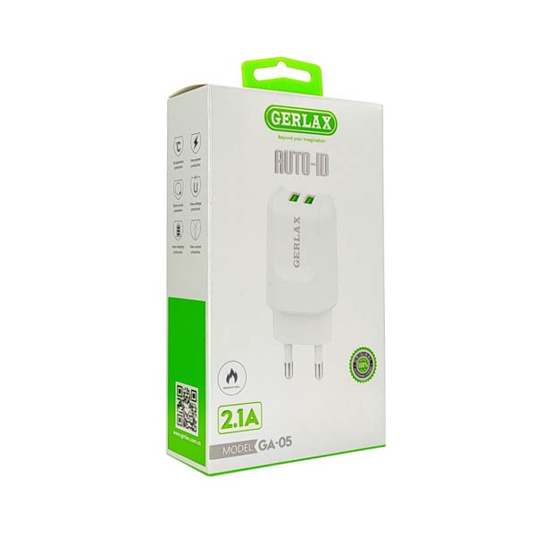 СЗУ GERLAX GA-05 iPhone 2USB 2.1A - Image 2