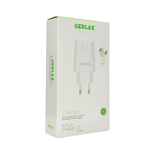 СЗУ GERLAX GA-12 iPhone 2USB 2.4A - Image 4