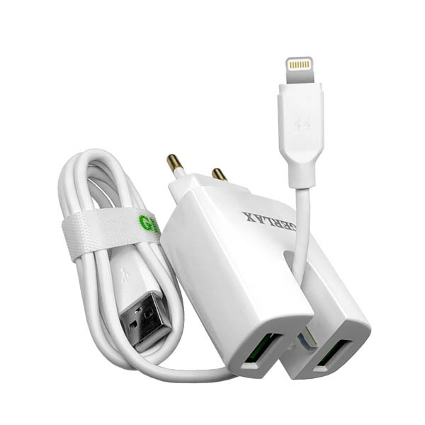 СЗУ GERLAX GA-12 iPhone 2USB 2.4A - Image 2