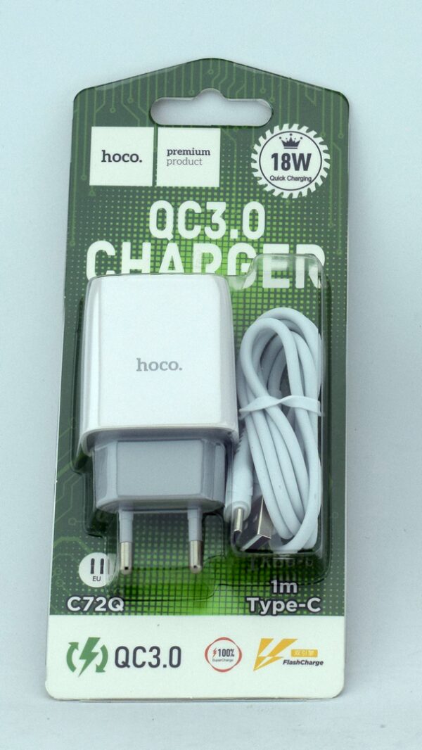 СЗУ HOCO C72Q 1USB 3.0A
