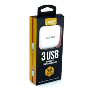 СЗУ LDNIO DL-AC70 3USB 3.4A Micro