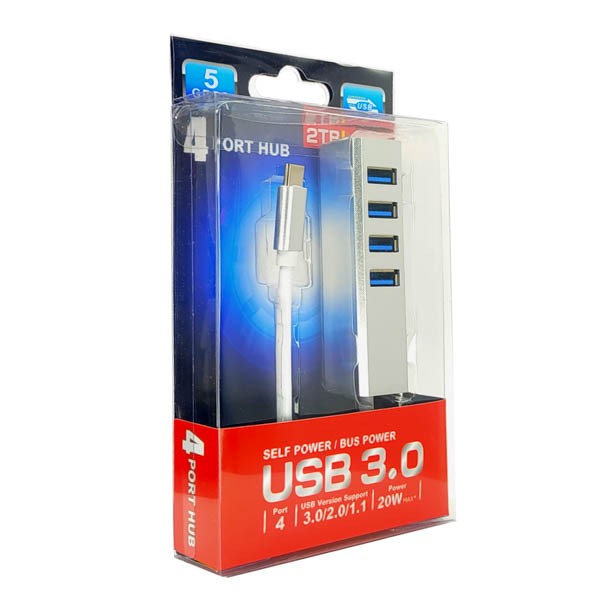 USB HUB 4ports 5GBPS USB 3.0 Type-C - Image 3