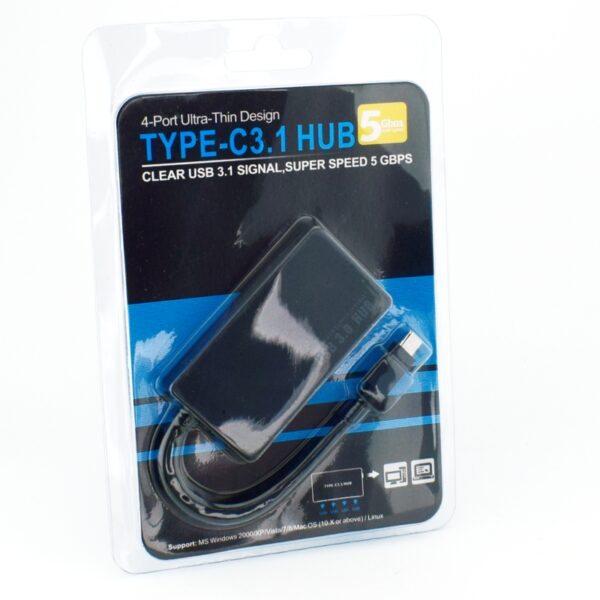 TYPE-C HUB 3.1 4-PORT UH-103U3 - Image 3