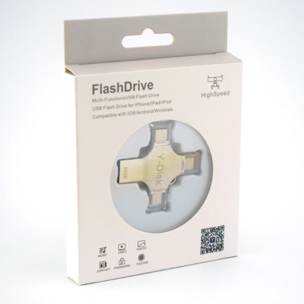 USB Flash Drive 3 в 1 64 Gb - Image 3