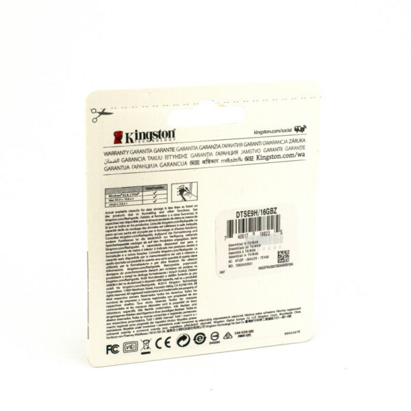 USB Флешка 16Gb - Kingston DTSE9H - Image 3