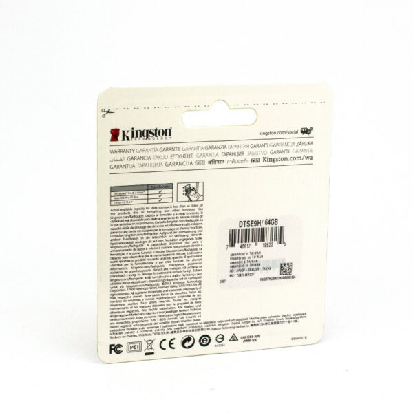 USB Флешка 64Gb - Kingston DTSE9H - Image 4