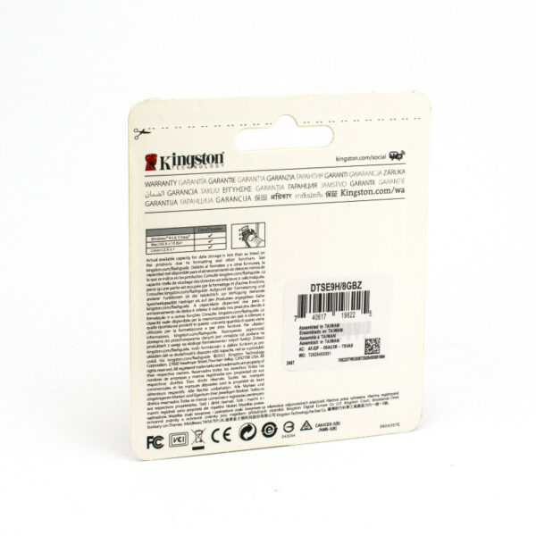 USB Флешка 8Gb - Kingston DTSE9H - Image 4