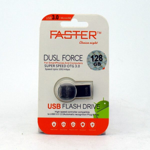 USB-Флешка FASTER 128GB USB 3.0