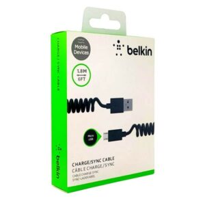 USB кабель Belkin пружина Micro