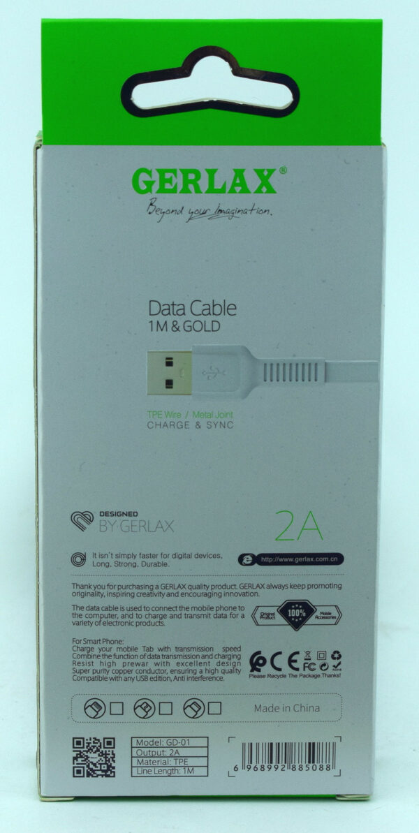 USB кабель GERLAX GD-01 iPhone