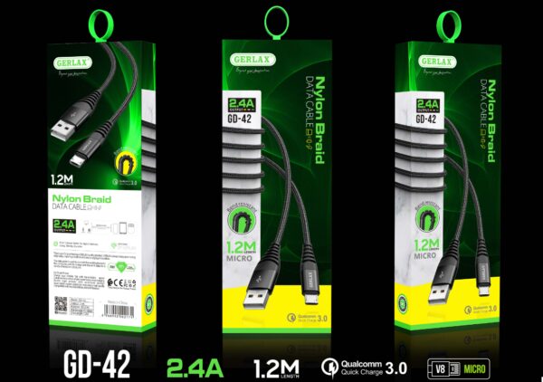 USB кабель GERLAX GD-42 Micro