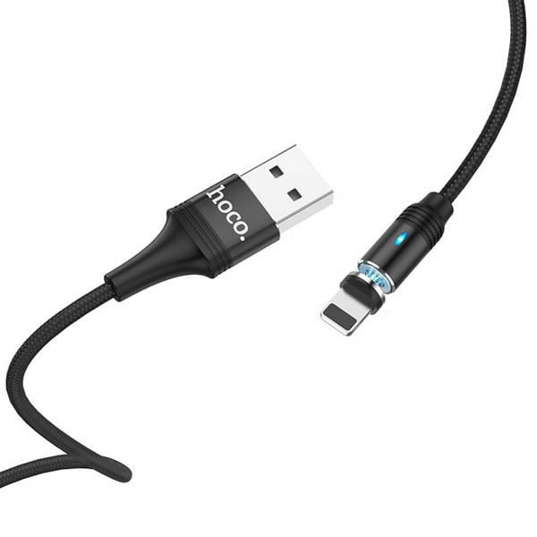USB кабель HOCO U76 iPhone 1.2m магнитные - Image 3