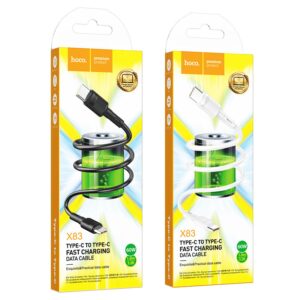 USB кабель HOCO X83 Type-C+Type-C 60W