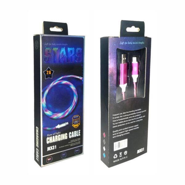 USB кабель JKX31 Светящийся - Image 2