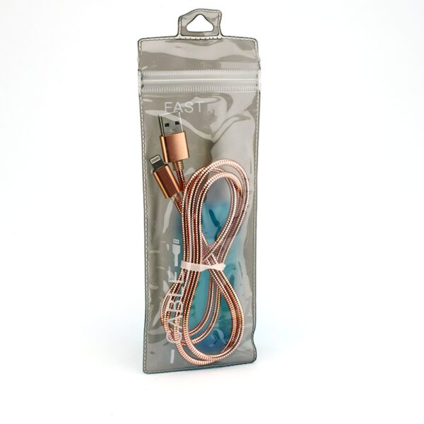 USB кабель Металл iPhone в пакете - Image 2