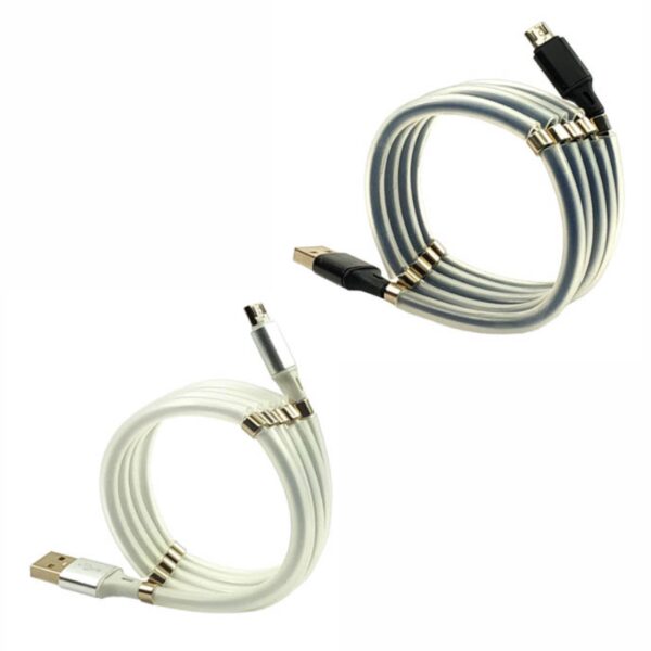 USB кабель с магнитами-фиксаторами Micro - Image 2