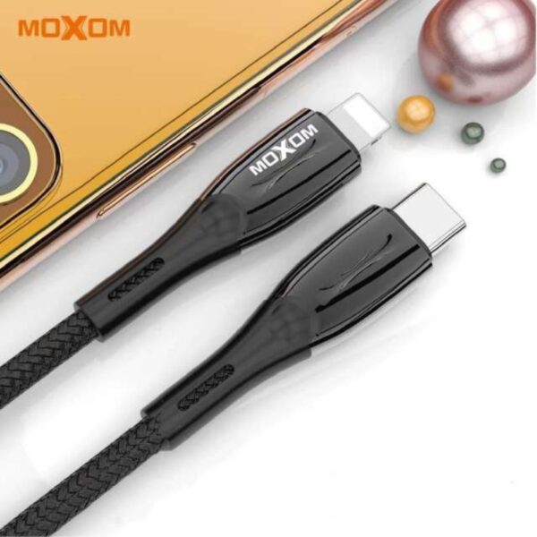 USB кабель MOXOM MX-CB36 PD USB-C to Lightning - Image 3