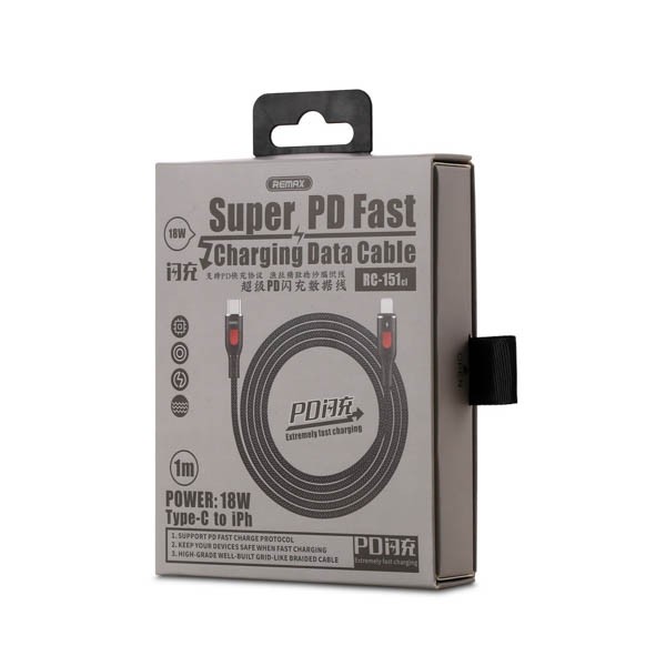 USB кабель Remax RC-151cl OR iPhone-Type-C - Image 2